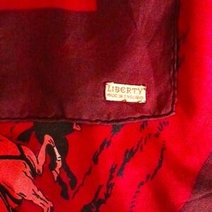 VTG Libery of England silk scarf